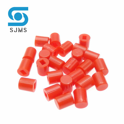 50Gb A06 slēdža vāciņš Taktile spiedpogas slēdža vāciņš 6*7mm Attiecas uz 8,5x8,5 8x8 7x7 5,8x5,8 Pašbloķēšanas slēdža pogu vāciņi Cepure