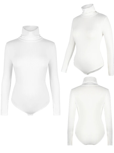 Φορμάκι με ψηλό λαιμό Γυναικεία μακρυμάνικα Shapewear Tummy Control Body Shaper Σέξι σλιπ Γυναικεία ζεστά ρούχα Φθινόπωρο Χειμώνας Νέο