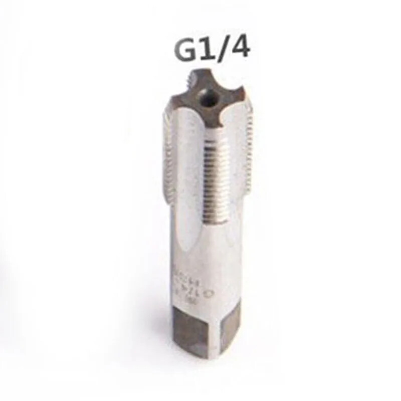 1 tk torukraan 1/8 1/4 3/8 1/2 3/4 metallist kruvikeermega kraan Keermestamise tööriistad kraanide komplekt Meetriline pistikukraan Käsitööriista puuriterade komplekt