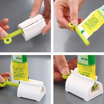 Οδοντόκρεμα Tube Squeezer Press Manual Squeezer Clip-on Toothpaste Lazy Toothpaste Holder Καθαριστικό προσώπου Squeezer Εργαλείο μπάνιου