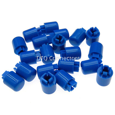 A21 atslēgas vāciņš Apaļais slēdža vāciņa pogas vāciņš priekš B3F-4055 12*12* 7,3 mm kvadrātveida skārienjutīgās galvas vāciņš Krāsains plastmasas vāciņš