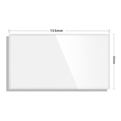 κενή πλάκα κάλυψης με σιδερένια πλάκα τοποθέτησης 82mm*82mm μαύρο και άσπρο χρυσό γκρι σκληρυμένο γυαλί πάνελ υποδοχή διακόπτη λευκό κάπρο