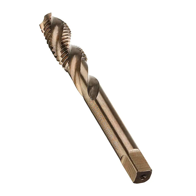 Burghie cu filet cu filet de cobalt M35 HSS-CO cu caneluri spiralate metrice M3-M12 Taroti pentru mașină mâna dreaptă pentru metal din oțel inoxidabil