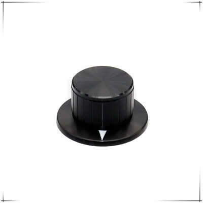 2 ΤΕΜ 37×18 καπάκι πόμολο από κράμα αλουμινίου ποτενσιόμετρο βιδωτό καπάκι εξοπλισμού ηλεκτρονικών οργάνων βιδωτό καπάκι Στρογγυλή οπή 6mm