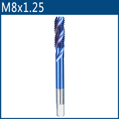 XCAN HSS 6542 vītnes krāns metriskais skrūvējamais urbis, spirālveida flauta labās puses mašīnas spraudņa krāns M2 M3 M4 M5 M6 M8 M10 M12