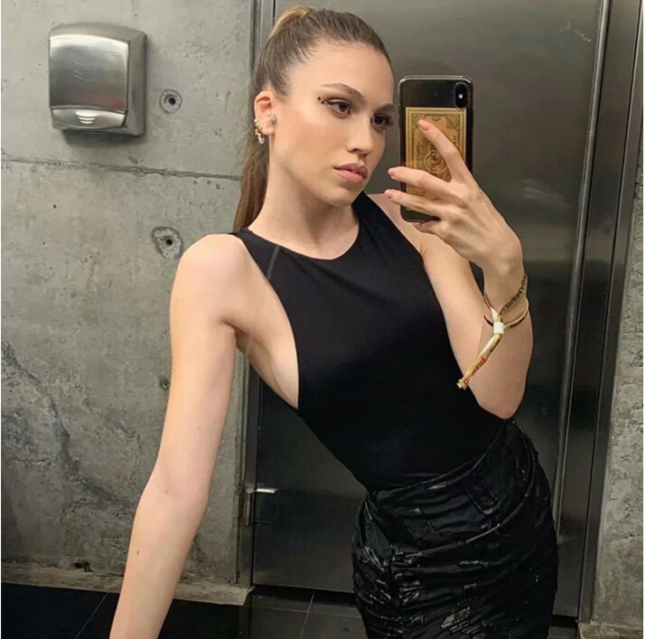 Új szexi divat sport pulóver test ruha Női alkalmi karcsú strand Jumpsuit Body szolid márka öltöny ruhák ruházat macskakosztüm felső