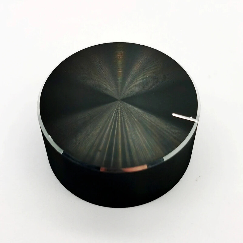 1 tk 40 * 19 mm 6 mm D-teljega alumiiniumsulamist potentsiomeetri juhtnupu helitugevuse heli kodeerija nupu kork 40x19 mm (dh)