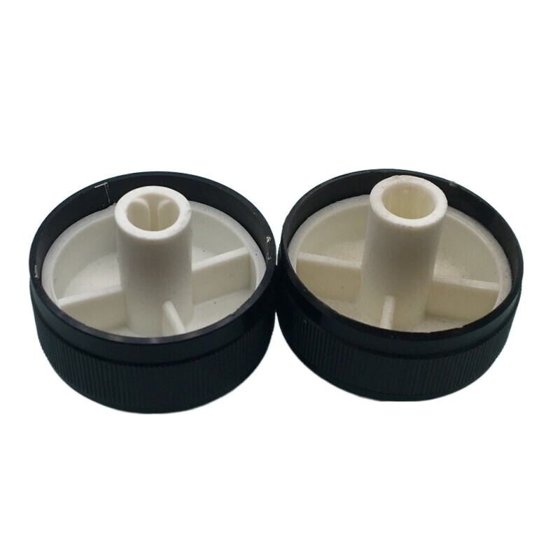 30 * 13 mm alumiiniumsulamist potentsiomeetri nupu korgi kodeerija helitugevuse reguleerimisnupu helinupp 6 mm jaoks (rihveldatud võll / D-telg)