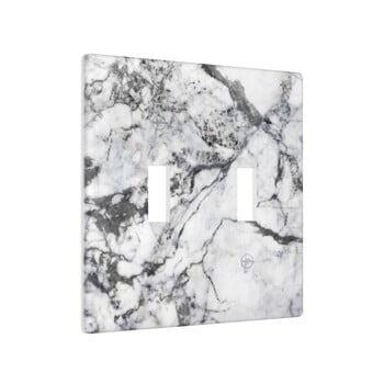 Marble Texture Print Διπλό Εναλλαγή Φωτιστικού Κάλυμμα Πλάκα τοίχου για Υπνοδωμάτιο Μπάνιο Σαλόνι Κουζίνας Διακοσμητικό πάνελ