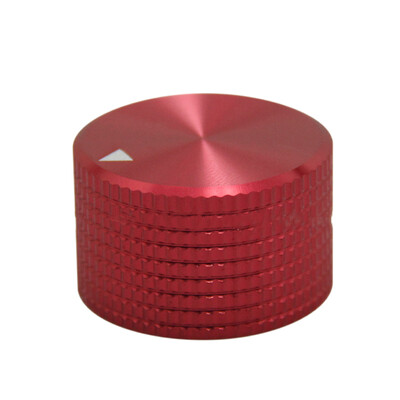 Alumiiniumist pöörlev elektrooniline potentsiomeetri nupp 6 mm läbimõõduga võlli helitugevuse reguleerimise helilüliti nupp 25 x 15,5 mm