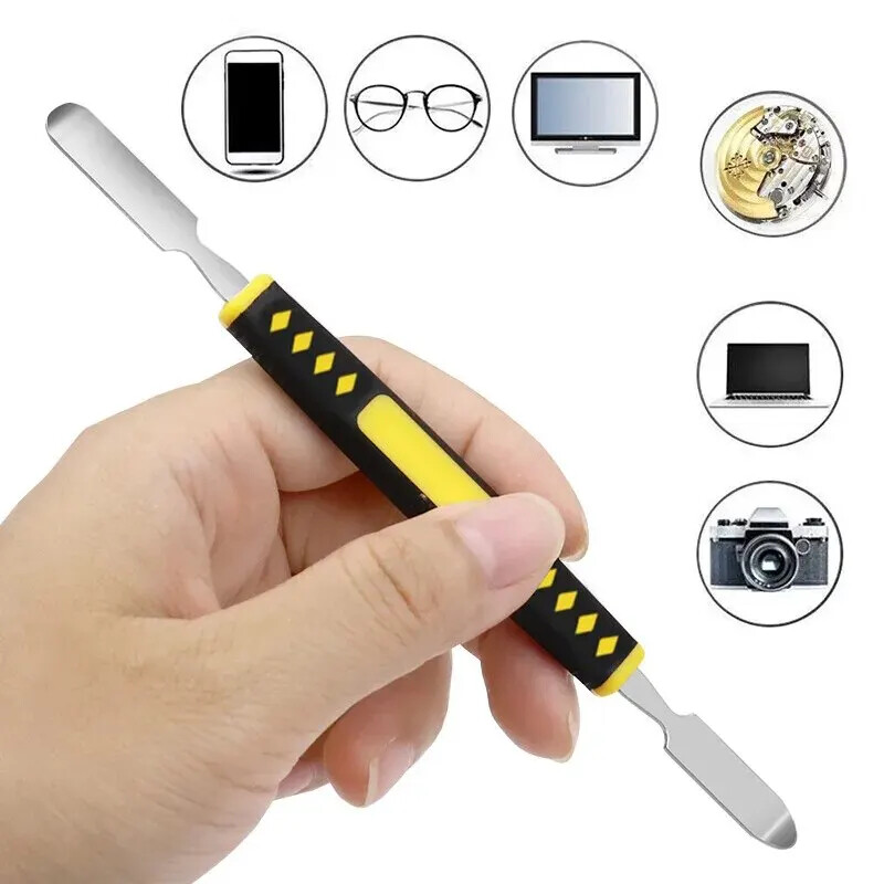 Rūdīts nags ar dubultgalvu, izjaukšanas stienis, 6-in-1, akumulatora ekrāna rāmis, plakans iesmidzināšanas sliedes veidņu labošanas rīks