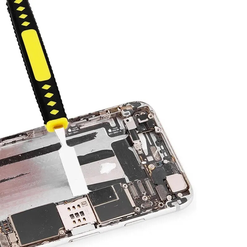 Rūdīts nags ar dubultgalvu, izjaukšanas stienis, 6-in-1, akumulatora ekrāna rāmis, plakans iesmidzināšanas sliedes veidņu labošanas rīks