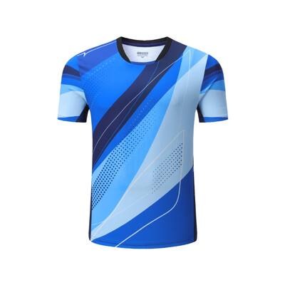 Majica za badminton Muškarci Žene Odjeća za stolni tenis Dječje dječake Kratkih rukava Golf Ping Pong Poliesterski dres 2023 Novi stil majica s printom