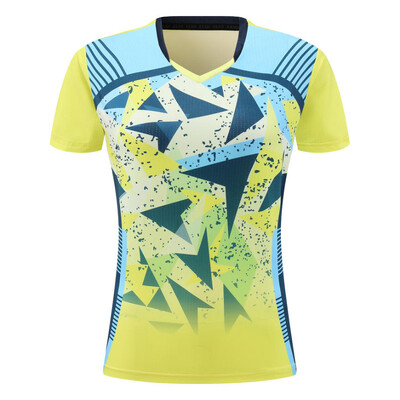 Ρούχα τένις Ρούχα πινγκ πονγκ 2024 Ανδρικά γυναικεία μπλουζάκι μπάντμιντον Τζέρσεϋ Χρώμα συνονθύλευμα Αθλητικά μπλουζάκια για ζευγάρια Προσαρμόστε το λογότυπο σας