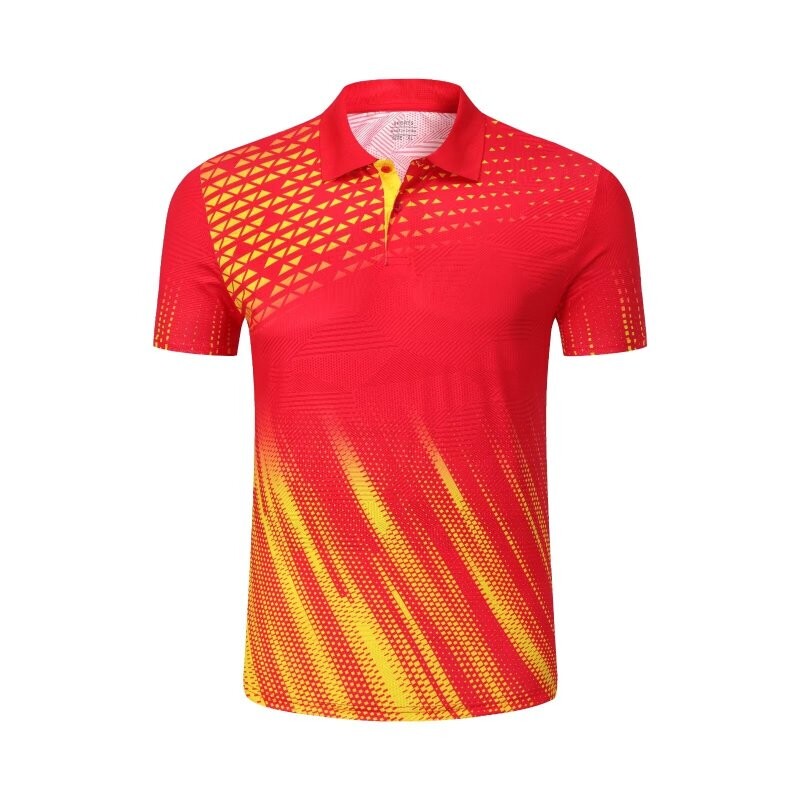 2024. aasta uus polo sulgpallisärk meeste naiste lühikeste varrukatega golfi lauatennise polüestersärk pere suvine sulgpalli võrkpallisärk