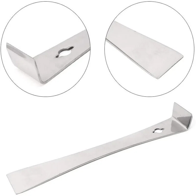 Medus griezējs lauznis skrāpis 3 vienā instruments nerūsējošā tērauda medus skrāpis nazis Biškopība Biškopis griešana medus skrāpis Apicult