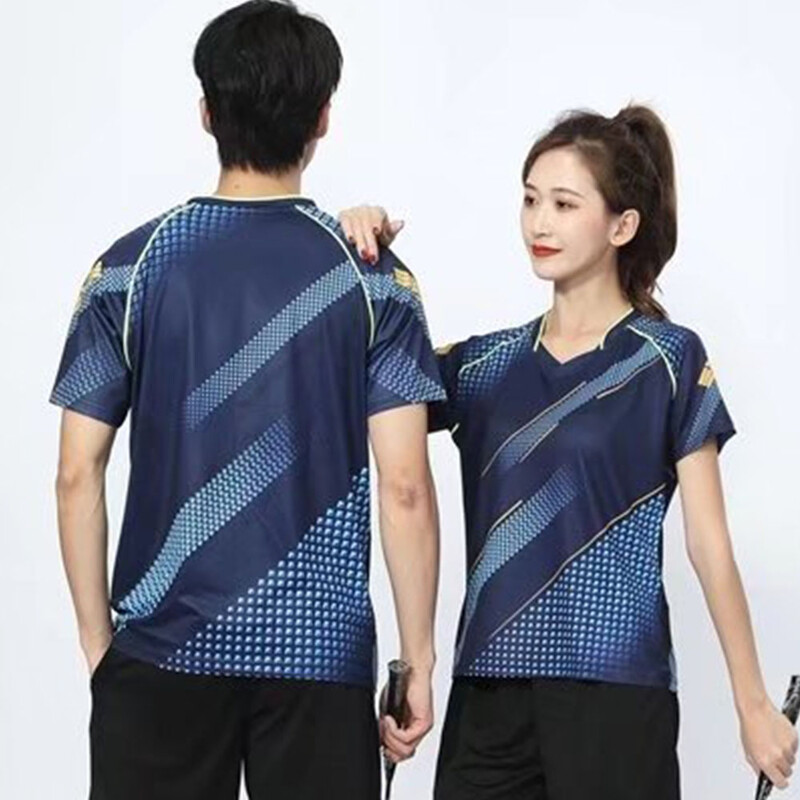 Tričko na stolný tenis pre mužov, ženy, deti, čínsky drak, potlač, rodinné letné bedmintonové tričko, rýchloschnúce pingpongové tenisové uniformy