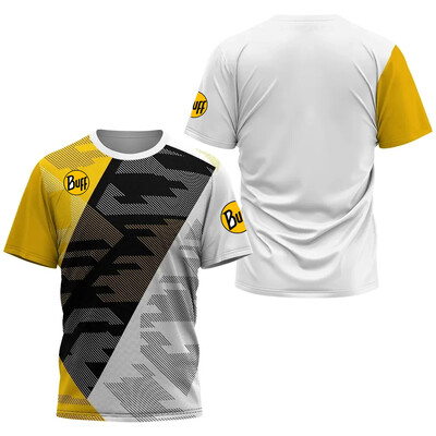 Moda 3D 2024 Vara Bărbați Tricou tenis cu uscare rapidă Fitness alergare cu mânecă scurtă, respirabil, sport în aer liber, decolteu O, Topuri y2k