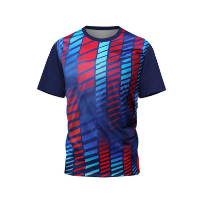 Vicces graffiti nyakkendőfesték Harajuku férfi póló tollaslabda asztalitenisz sportruházat edzőtermi felsők divatos rövid ujjú túlméretezett pólók