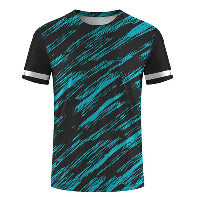 Tricou cu imprimare 3d pentru tenis de masă pentru bărbați fierbinți, haine de antrenament, cu uscare rapidă, la modă pentru femei