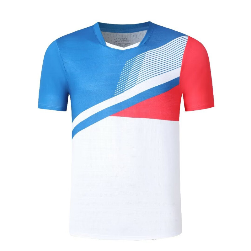 Ľahký bedmintonový dres na mieru pre mužov a ženy 2024, stolný tenis s krátkym rukávom, biele tričko, veľkoobchod so športovým oblečením