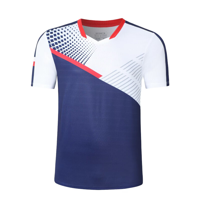 Ľahký bedmintonový dres na mieru pre mužov a ženy 2024, stolný tenis s krátkym rukávom, biele tričko, veľkoobchod so športovým oblečením