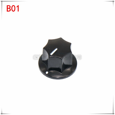 5TK B01/02/03 bakeliidist nupu kork Potentsiomeetri nupp Elektroonilise instrumendi lüliti kork Vasesüdamiku ümmargune auk Sisemine auk 6 mm