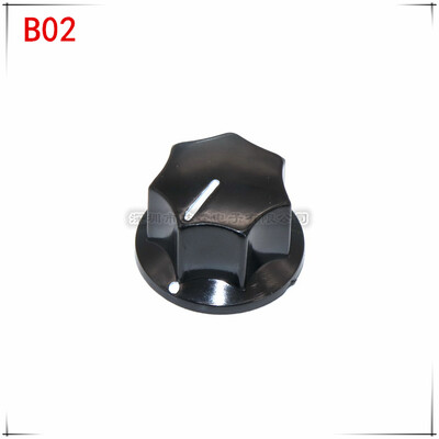 5TK B01/02/03 bakeliidist nupu kork Potentsiomeetri nupp Elektroonilise instrumendi lüliti kork Vasesüdamiku ümmargune auk Sisemine auk 6 mm