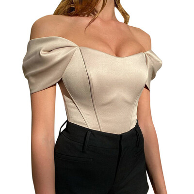 Sexy korzetový top pre ženy, elegantný spodný prádlo, korzet, letné módne korzety, tielko, ropa mujer, vintage streetwear, dámske oblečenie