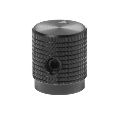 6 mm must hõbedane metallist helitugevuse regulaatori D võlli nupud rihveldatud võlli potentsiomeetrile 14 x 16 mm hõbedane tooni lüliti pöördnupp Gol