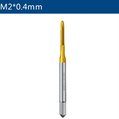 Závitník M2-M12 HSS s hrotom obsahujúcim kobalt, mechanický závitník, vŕtacie nástroje z nehrdzavejúcej ocele, špeciálne titánované závitovanie.