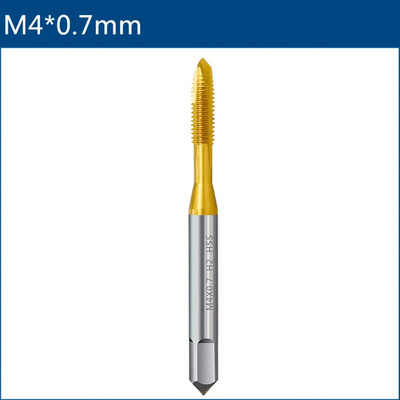 Závitník M2-M12 HSS s hrotom obsahujúcim kobalt, mechanický závitník, vŕtacie nástroje z nehrdzavejúcej ocele, špeciálne titánované závitovanie.