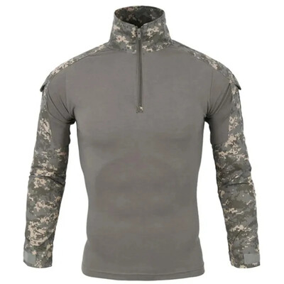 Taktické turistické tričko, poľovnícka uniforma, oblečenie Tatico Tops, airsoftové multicam maskovacie poľovnícke rybárske oblečenie pre mužov