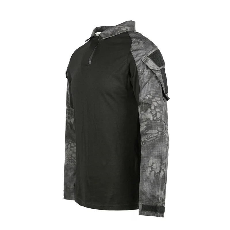Taktické turistické tričko, poľovnícka uniforma, oblečenie Tatico Tops, airsoftové multicam maskovacie poľovnícke rybárske oblečenie pre mužov