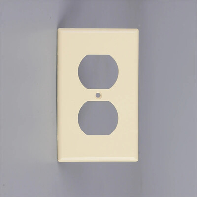 Elektriline pistikupesa seinaplaat LED-öötulede lülitiga ühepooluseliste kahepoolsete pistikupesade jaoks Lülitab automaatse sisselülitamise väljalülitusanduri