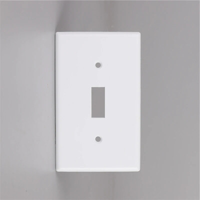 Elektriline pistikupesa seinaplaat LED-öötulede lülitiga ühepooluseliste kahepoolsete pistikupesade jaoks Lülitab automaatse sisselülitamise väljalülitusanduri