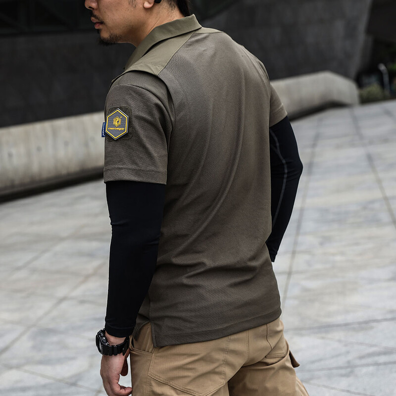 „Emersongear Blue Label“ serija „Mayfly“ taktiniai polo marškinėliai trumpomis rankovėmis sportiniai marškinėliai Treniruotės marškinėliai kempingo žygiai