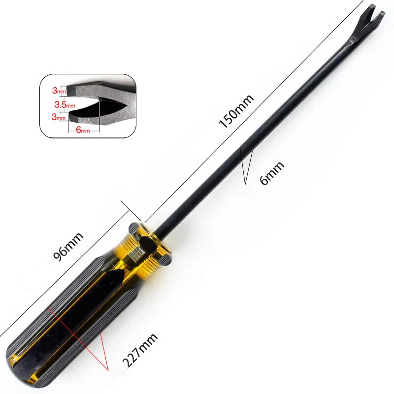 1 vnt V-Bend Staple Lifter Tack laužtuvo nagų kaiščio ištraukimo rankena, apmušalų ištraukimo traukiklis, lenkimo juostos rankiniai įrankiai, skirti auto remontui