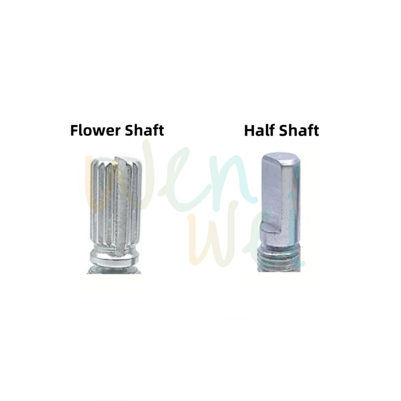 10 tükki musta plastikust lille poolvõlli auk, valge märgi nupu kork 20 mm * 20 mm mahu potentsiomeetri paneeli lüliti reguleerimiseks