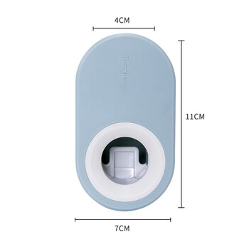 GOALONE Automatic Toothpaste Squeezer Hands Free Επίτοιχος Διανομέας οδοντόκρεμας για ντους μπάνιου Αξεσουάρ μπάνιου σπιτιού