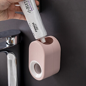 GOALONE Automatic Toothpaste Squeezer Hands Free Επίτοιχος Διανομέας οδοντόκρεμας για ντους μπάνιου Αξεσουάρ μπάνιου σπιτιού