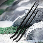 Vārņu stienis Lieljaudas griešanas stienis rūpnieciskas kvalitātes biezs lauznis dubultgalva pacelšanai un griešanai kokapstrādes noņemšanai rokas instrumenti