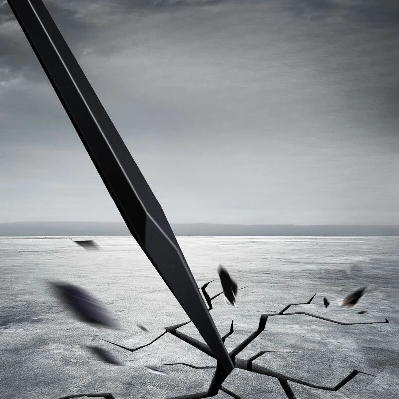 Vārņu stienis Lieljaudas griešanas stienis rūpnieciskas kvalitātes biezs lauznis dubultgalva pacelšanai un griešanai kokapstrādes noņemšanai rokas instrumenti