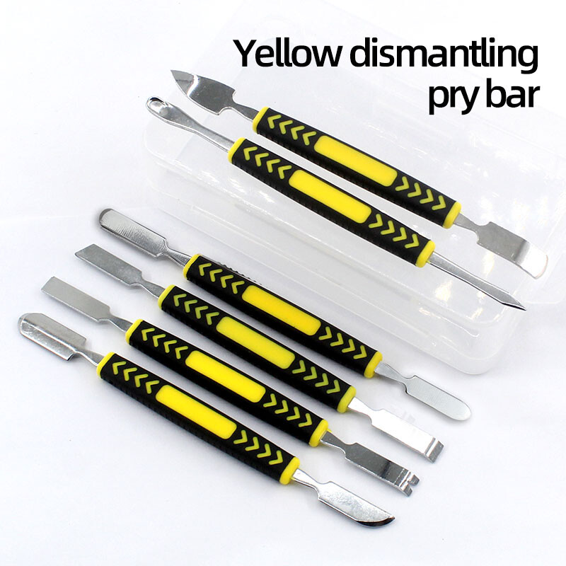 6 vnt., Kompiuterinis mobilusis telefonas Tablet Pry Bar Daugiafunkcis rankinis išmontavimo įrankis Bimetalinė galvutė, kad būtų patogiau išardyti