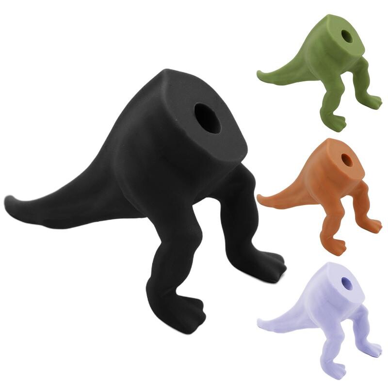 Smieklīgs izkakāšanas zobu pastas vāciņš Tricky zobu pastas spiede ģimenes bērniem un pieaugušajiem Creative zobu pastas tūbiņas dozatora galvas vāciņš