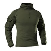 Maskovacie košele Softair Army Combat Uniform Military Shirt Cargo CP Lovecké oblečenie Airsoft Paintball Bavlnené taktické oblečenie