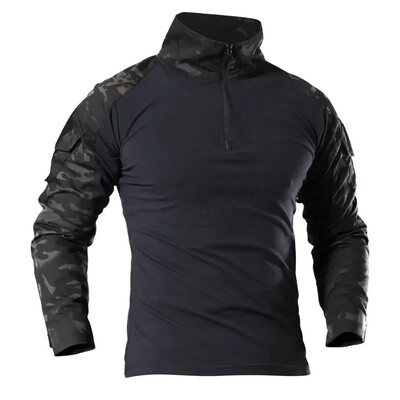 Maskovacie košele Softair Army Combat Uniform Military Shirt Cargo CP Lovecké oblečenie Airsoft Paintball Bavlnené taktické oblečenie