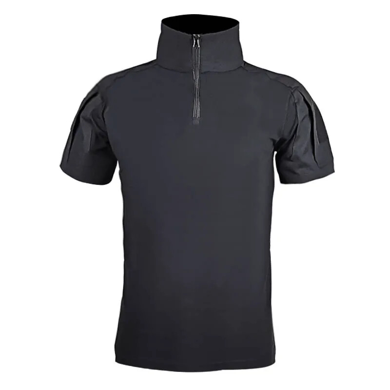 Tricouri de vară pentru bărbați Desert Digital, tactice, cu mânecă scurtă, de luptă, de vânătoare, de camuflaj, din bumbac, de îmbrăcăminte pentru paintball