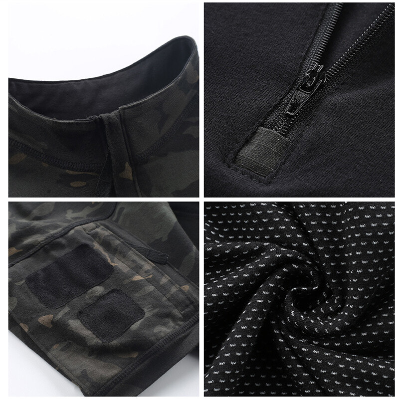 Militārie Camo Krekli T-krekli Vīriešu āra Airsoft Taktiskā kaujas krekls Medību Apģērbi Topi Treniņu apģērbi Armijas T krekls Pārgājieni