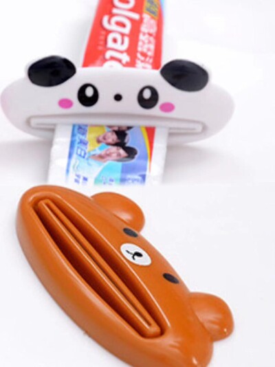 1 tk Cartoon hambapasta pressimismasin, armas loomade hambapasta toru pressimismasin, 4 valikut, laste vannitoatarvikud